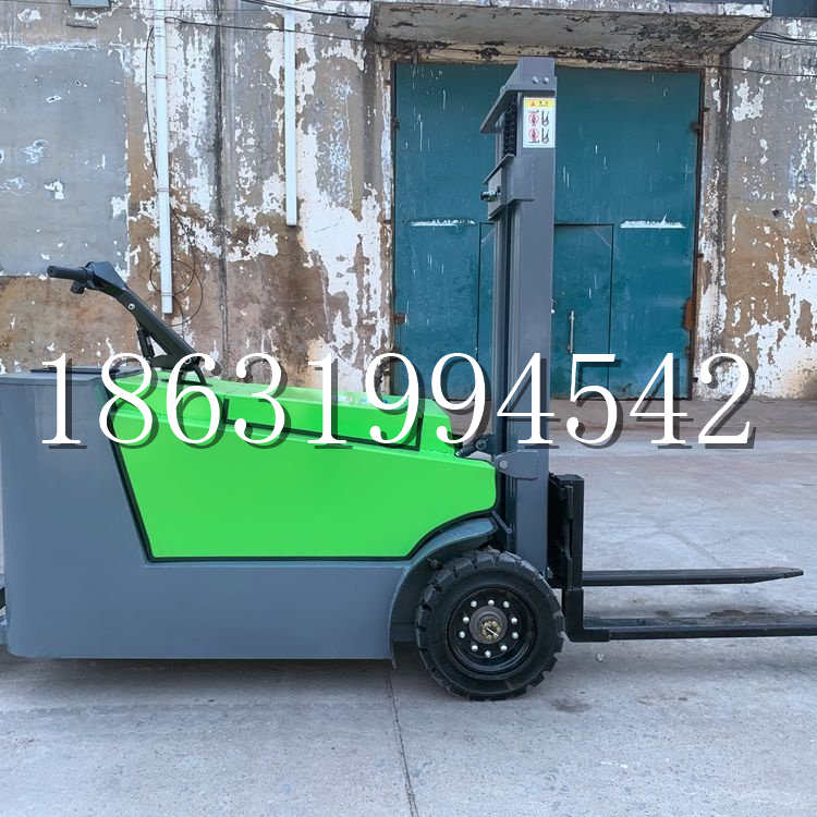 怀集县小型电动叉车1吨2吨步行站驾式电瓶堆高充电装卸车液压升降车铲车
